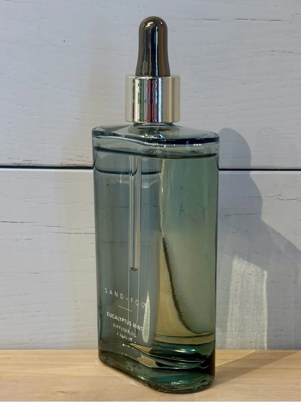 Sand + Fog Eucalyptus Mint Diffuser Oil Jumbo 3.38oz Multi Use Home Fragrance
